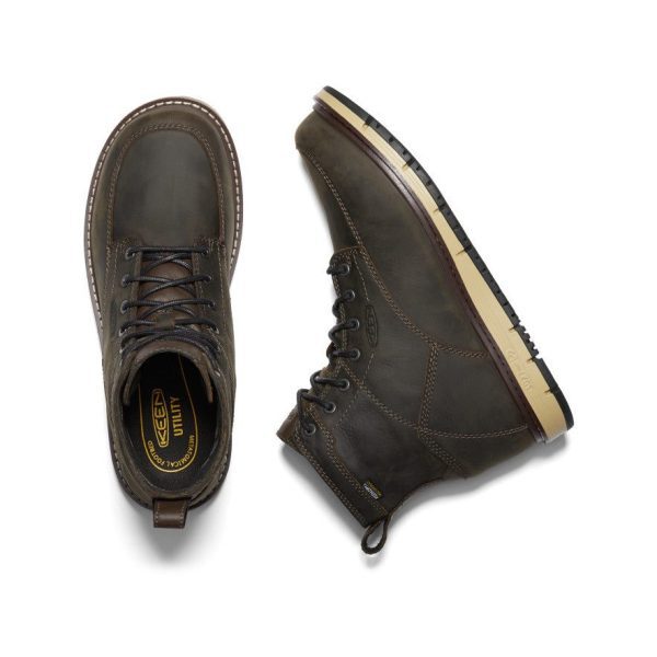 Men's San Jose 6 Waterproof Boot (Soft Toe)  |  Cascade Brown