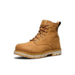 Men's San Jose 6 Waterproof 90° Heel Boot (Aluminum Toe) | Bistre/Gum