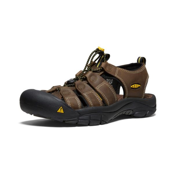 Men's Newport Leather Sandal Wide  |  Bison