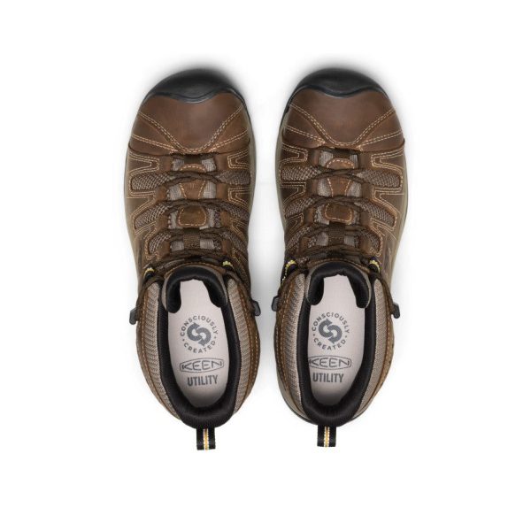 Men's Flint II Boot (Steel Toe) | Cascade Brown/Golden Rod