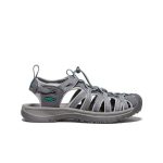 Women's Whisper  |  Medium Grey/Peacock Green