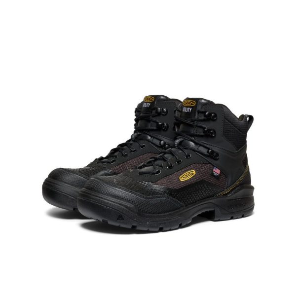Men's Stronglite Waterproof Boot (Carbon Toe)  |  Black/Black