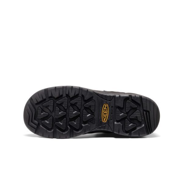 Men's Targhee IV Waterproof Work Shoe (Soft Toe) | Black/Black