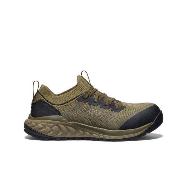 Men's Arvada Shift Work Sneaker (Carbon Toe)  |  Martini Olive/Black