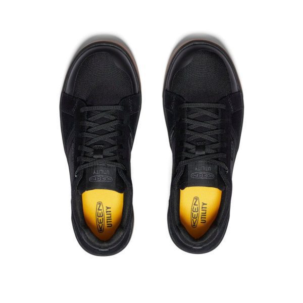 Men's Kenton Work Shoe (Carbon Toe)  |  Black/Gum
