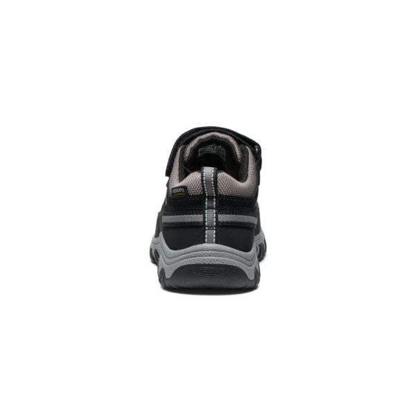 Little Kids' Targhee IV Waterproof Hiking Shoe | Black/Steel Grey
