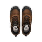 Men's Skokie Waterproof Work Boot (Carbon Toe)  |  Dark Earth/Black