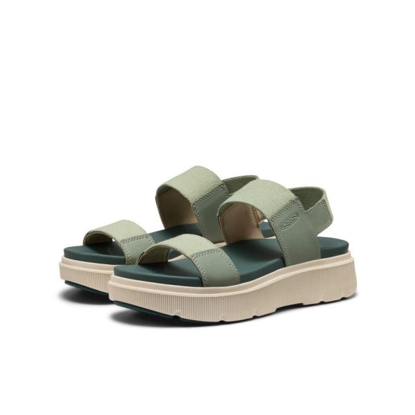 Women's Elle Mila Backstrap Sandal  |  Lily Pad/Dark Forest