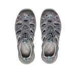 Women's Whisper  |  Medium Grey/Peacock Green