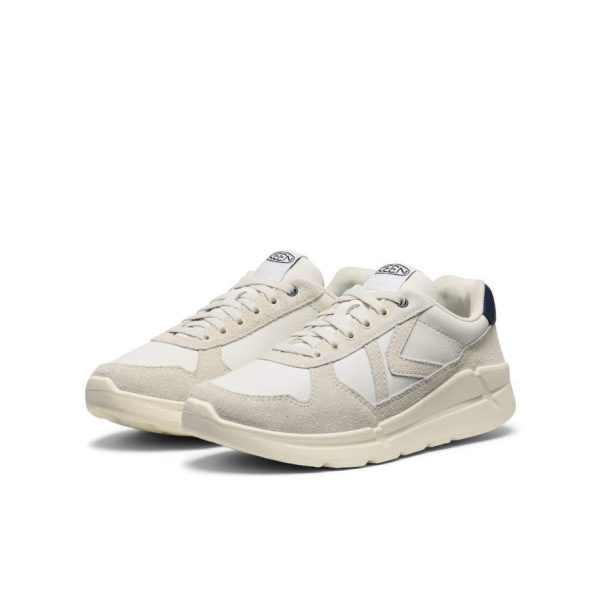 Women's KM2 Leather Jogger  |  Birch/Naval Academy