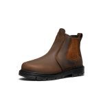 Women's San Jose Chelsea 90?? Heel Boot (Aluminum Toe)  |  Cascade Brown/Black
