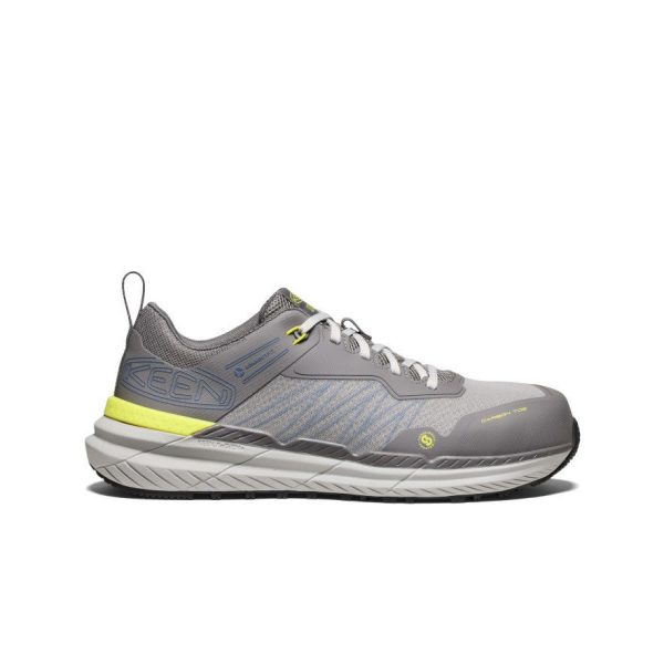 Men's Speedworks ESD Work Sneaker (Carbon Toe)  |  Steel Grey/Vintage Indigo