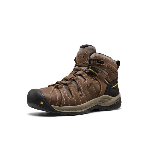 Men's Flint II Boot (Steel Toe) | Cascade Brown/Golden Rod