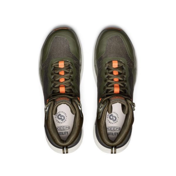 Men's Synchro Waterproof Work Boot (Carbon Toe)  |  Forest Night/Gum