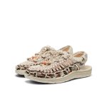 All Gender UNEEK Leather Henrik Vibskov Sneaker  |  Tangerine Cream