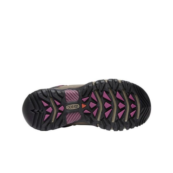 Women's Targhee III Waterproof Mid  |  Weiss/Boysenberry