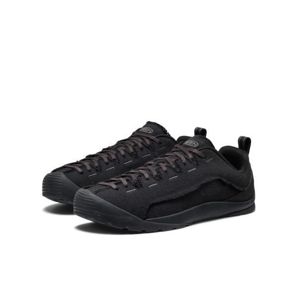 Men's Jasper Split Sneaker  |  Black/Black