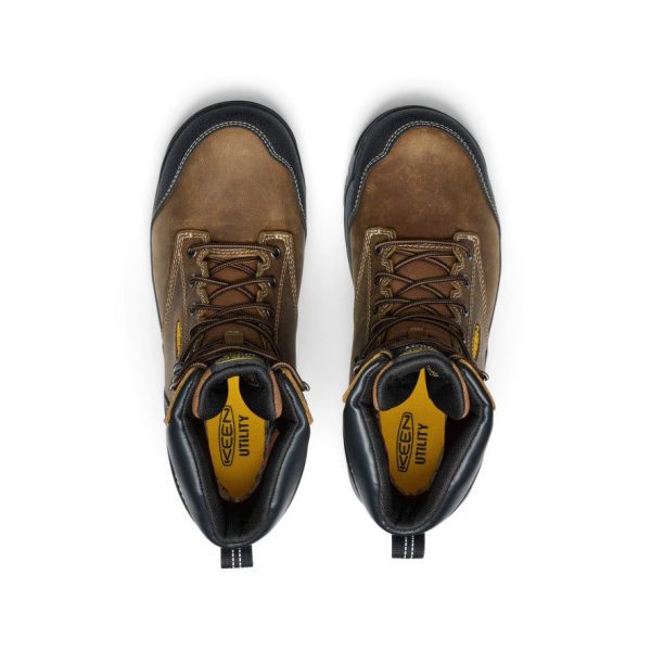 Men's Evanston 8 Insulated Waterproof Boot (Soft Toe)  |  Bison/Black