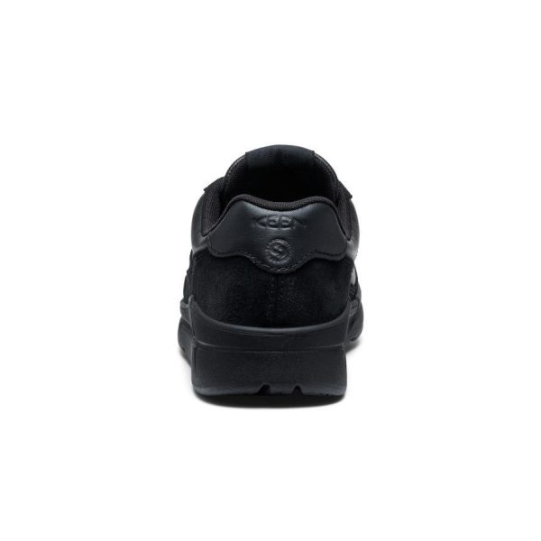 Women's KM2 Leather Jogger  |  Black/Black