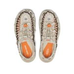 All Gender UNEEK Leather Henrik Vibskov Sneaker  |  Tangerine Cream