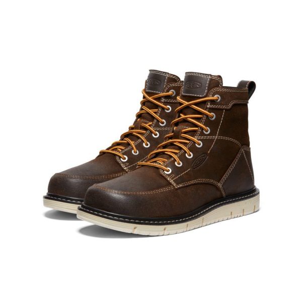 Men's San Jose 6 Boot (Soft Toe)  |  Coffee Bean/Star White
