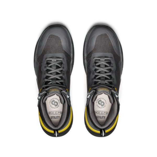 Men's Synchro Waterproof Work Boot (Carbon Toe)  |  Magnet/Black