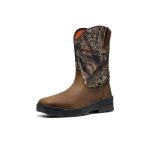 Men's Flatland Pull-On Waterproof Work Boot (Soft Toe) | MOSSY OAK BREAK-UP COUNTRY