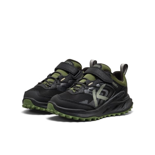 Little Kids' Zionic Waterproof Shoe | Black/Bronze Green