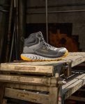 Men's Arvada Mid Work Sneaker (Carbon Toe)  |  Black/Keen Yellow