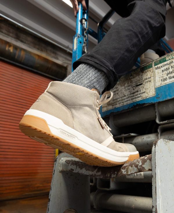Men's Kenton Mid Work Shoe (Carbon Toe) | Brindle/Gum