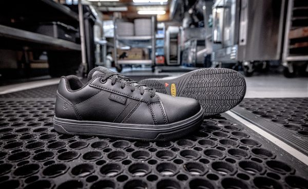 Men's Kenton WTX Work Shoe (Soft Toe)  |  Black/Black