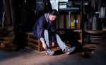 Women's Skokie Waterproof Work Boot (Carbon Toe)  |  Magnet/Black