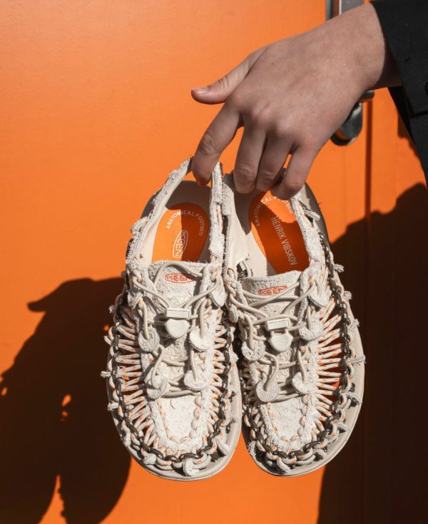 All Gender UNEEK Leather Henrik Vibskov Sneaker  |  Green Spring