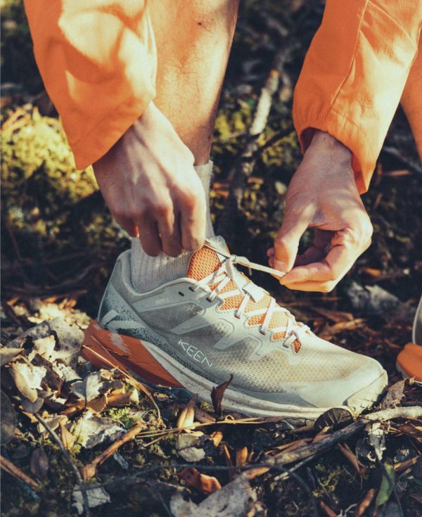 Men's Targhee Apex Waterproof Hiking Shoe  |  Star White/Lily Pad