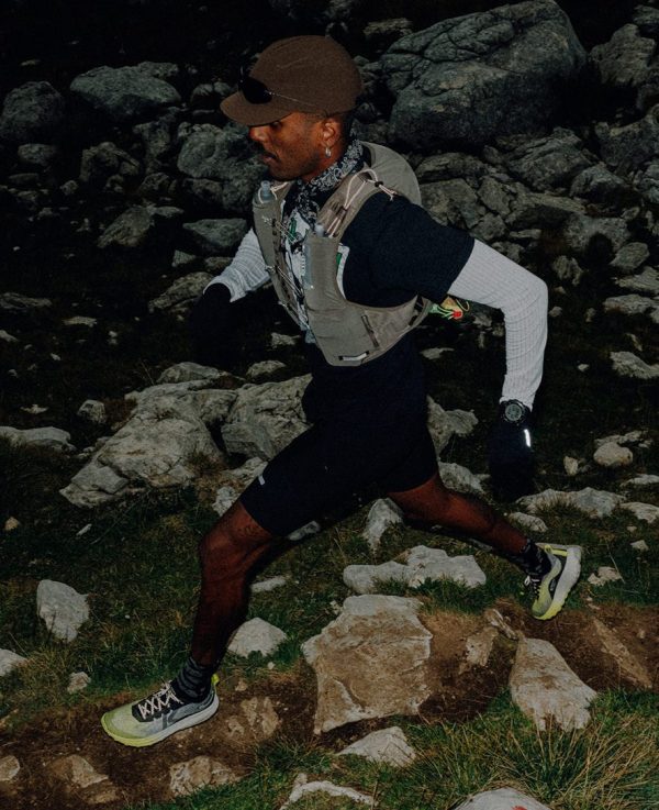 Men's Seek Trail Running Shoe | Grenadine/Ocean Depths