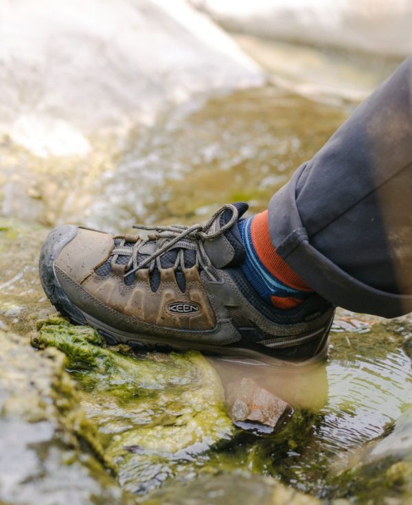 Men's Targhee III Waterproof Wide | Bungee Cord/Black