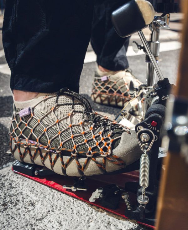 Men's UNEEK 360 Henrik Vibskov Sneaker  |  Brindle/Scarlet Ibis