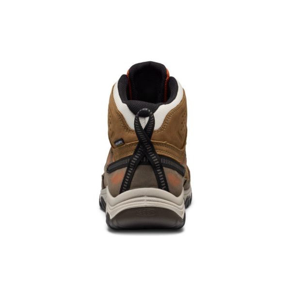 Men's Targhee IV Waterproof Hiking Boot | Coyote/Gold Flame