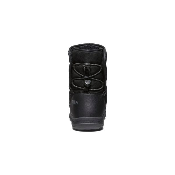 Big Kids' Puffrider Waterproof Winter Boot | Black/Steel Grey
