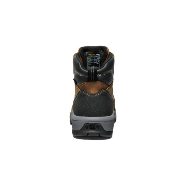 Men's Evanston 6 Waterproof Boot (Carbon Toe)  |  Bison/Black