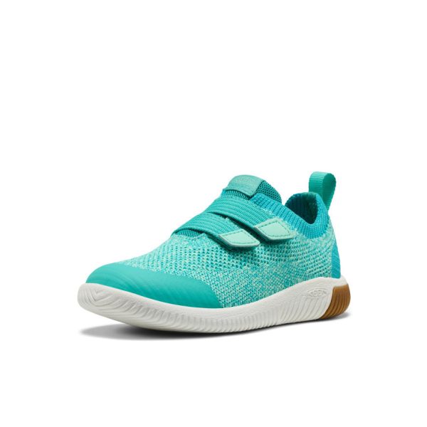 Little Kids' KNX Knit Double Strap | Bright Aqua/Cabbage
