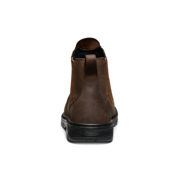 Women's San Jose Chelsea 90?? Heel Boot (Aluminum Toe)  |  Cascade Brown/Black
