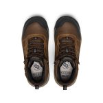 Women's Skokie Waterproof Work Boot (Soft Toe)  |  Bison/Black