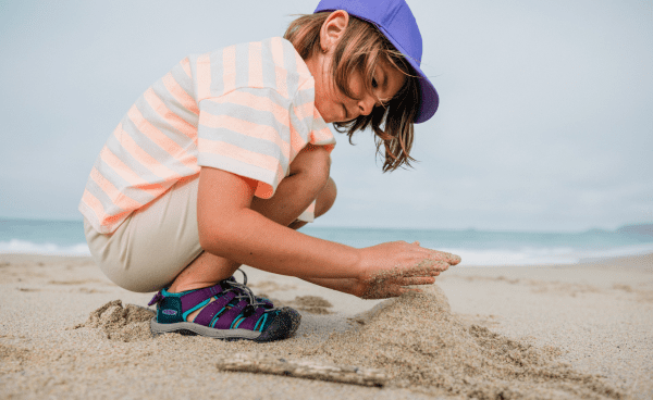 Big Kids' Newport Boundless Sandal | Black/Precious Blue