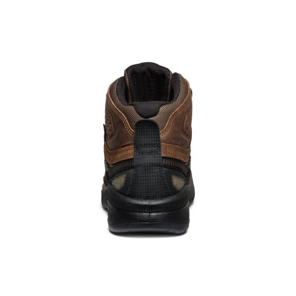Men's Targhee IV Waterproof Work Boot (Carbon Toe)  |  Dark Earth/Black