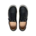Women's KNX Leather Sneaker  |  Black/Star White