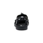 All Gender UNEEK Leather Sneaker  |  Perseid Black