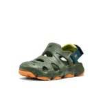 Toddlers' HyperFLT Clog  |  Bronze Green/Orange Peel