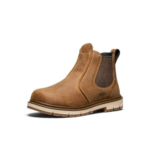 Women's San Jose Chelsea 90° Heel Boot (Soft Toe) | Belgian/Gum