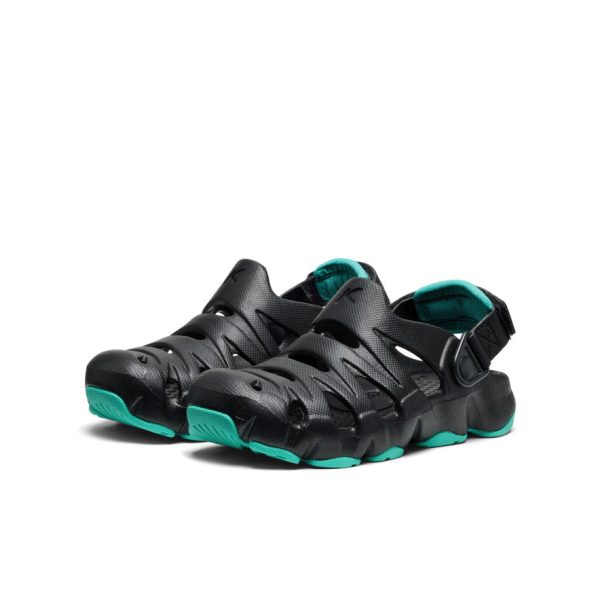 Little Kids' HyperFLT Clog | Black/Bright Aqua